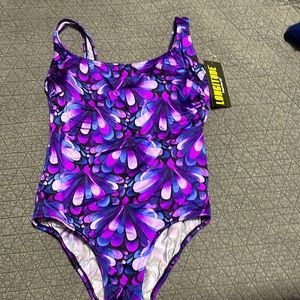 NWT one piece swimsuit.  Size 16.